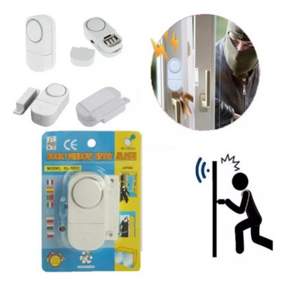 Alarma Antirrobo para Puertas y Ventanas magnética